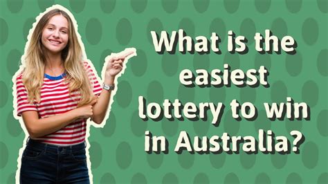 easiest lotto to win in australia